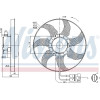 Nissens | Lüfter, Motorkühlung | 85749