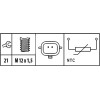 Hella | Sensor, Kühlmitteltemperatur | 6PT 009 309-471