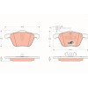 TRW | Bremsbelagsatz, Scheibenbremse | GDB1460