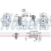 NISSENS 890040 Klimakompressor VS16, 12V, PAG 46, R 134a