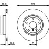 BOSCH | Bremsscheibe | 0 986 479 442