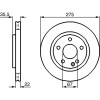 BOSCH | Bremsscheibe | 0 986 478 474