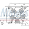 Nissens | Lüfter, Motorkühlung | 85063
