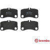 Brembo | Bremsbelagsatz, Scheibenbremse | P 65 022