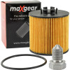 Maxgear | Ölfilter-Set | Ölfilter mit Ablassschraube für Audi, Seat, Skoda, VW | 26-0314