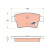 TRW | Bremsbelagsatz, Scheibenbremse | GDB1692