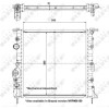 NRF | Kühler, Motorkühlung | 58196