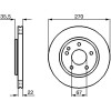 BOSCH | Bremsscheibe | 0 986 479 B67