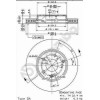 Brembo | Bremsscheibe | 09.8411.11