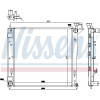 Nissens | Kühler, Motorkühlung | 66762