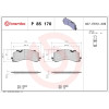 Brembo | Bremsbelagsatz, Scheibenbremse | P 85 170