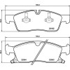 Brembo | Bremsbelagsatz, Scheibenbremse | P 37 027