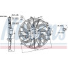 Nissens | Lüfter, Motorkühlung | 85648