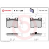 Brembo | Bremsbelagsatz, Scheibenbremse | P 61 059