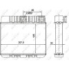 NRF | Wärmetauscher, Innenraumheizung | 54277