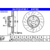 ATE 24.0132-0100.1 Bremsscheibe passend für MERCEDES-BENZ C-Klasse, E-Klasse 322,0x32,0mm, 5x112,0, gelocht/innenbel., beschichtet, legiert/hochgekohlt