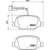 Brembo | Bremsbelagsatz, Scheibenbremse | P 23 146