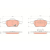 TRW | Bremsbelagsatz, Scheibenbremse | GDB1687