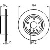 BOSCH | Bremsscheibe | 0 986 478 478