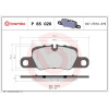 Brembo | Bremsbelagsatz, Scheibenbremse | P 65 020