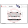 Brembo | Bremsbelagsatz, Scheibenbremse | P 83 024