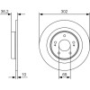 BOSCH | Bremsscheibe | 0 986 479 B04