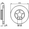 BOSCH | Bremsscheibe | 0 986 478 296