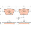 TRW | Bremsbelagsatz, Scheibenbremse | GDB1617