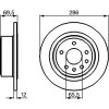 BOSCH | Bremsscheibe | 0 986 478 609