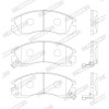 Ferodo | Bremsbelagsatz, Scheibenbremse | FDB765