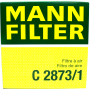 MANN-FILTER C 2873/1 Luftfilter