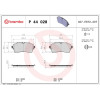 Brembo | Bremsbelagsatz, Scheibenbremse | P 44 028