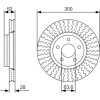 BOSCH | Bremsscheibe | 0 986 479 D38