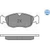 Meyle | Bremsbelagsatz, Scheibenbremse | 025 218 2717