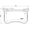 Brembo | Bremsbelagsatz, Scheibenbremse | P 50 098