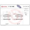 Brembo | Bremsbelagsatz, Scheibenbremse | P 23 092