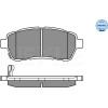 Meyle | Bremsbelagsatz, Scheibenbremse | 025 242 8316/W