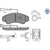 Meyle | Bremsbelagsatz, Scheibenbremse | 025 239 1919/PD