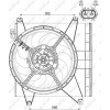 NRF | Lüfter, Motorkühlung | 47547