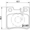 Brembo | Bremsbelagsatz, Scheibenbremse | P 50 009