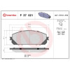 Brembo | Bremsbelagsatz, Scheibenbremse | P 37 021