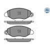 Meyle | Bremsbelagsatz, Scheibenbremse | 025 234 3418/PD