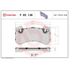 Brembo | Bremsbelagsatz, Scheibenbremse | P 85 136