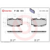 Brembo | Bremsbelagsatz, Scheibenbremse | P 83 151