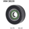 SKF | Umlenk-/Führungsrolle, Keilrippenriemen | VKM 38130