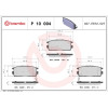 Brembo | Bremsbelagsatz, Scheibenbremse | P 10 004