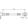 BOSCH | Bremsschlauch | 1 987 476 201