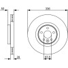 BOSCH | Bremsscheibe | 0 986 479 395