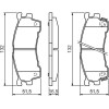 BOSCH | Bremsbelagsatz, Scheibenbremse | 0 986 460 975