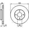 BOSCH | Bremsscheibe | 0 986 478 728